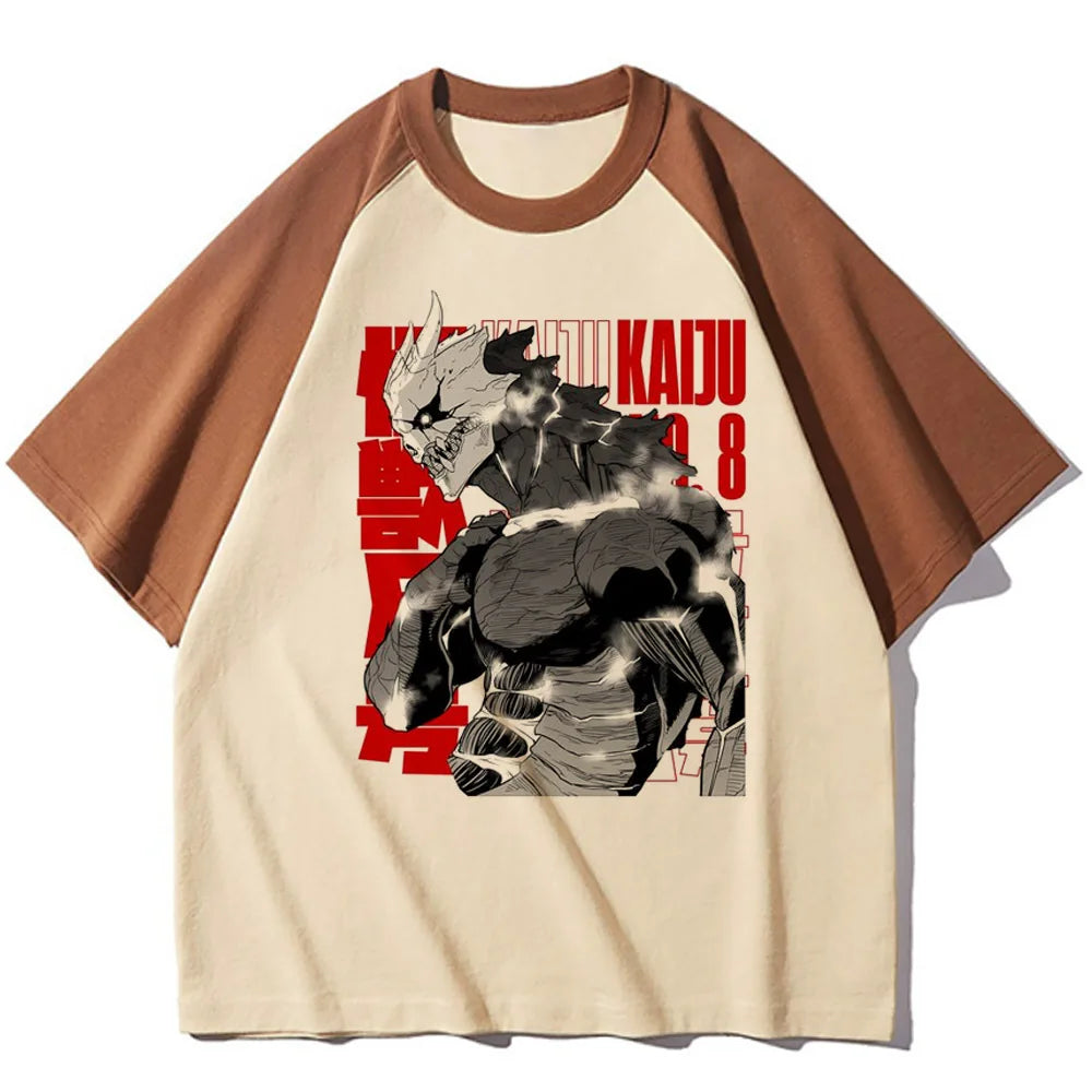 Kaiju No 8 t shirt women anime elegant breathable t-shirts female or male anime  clothes
