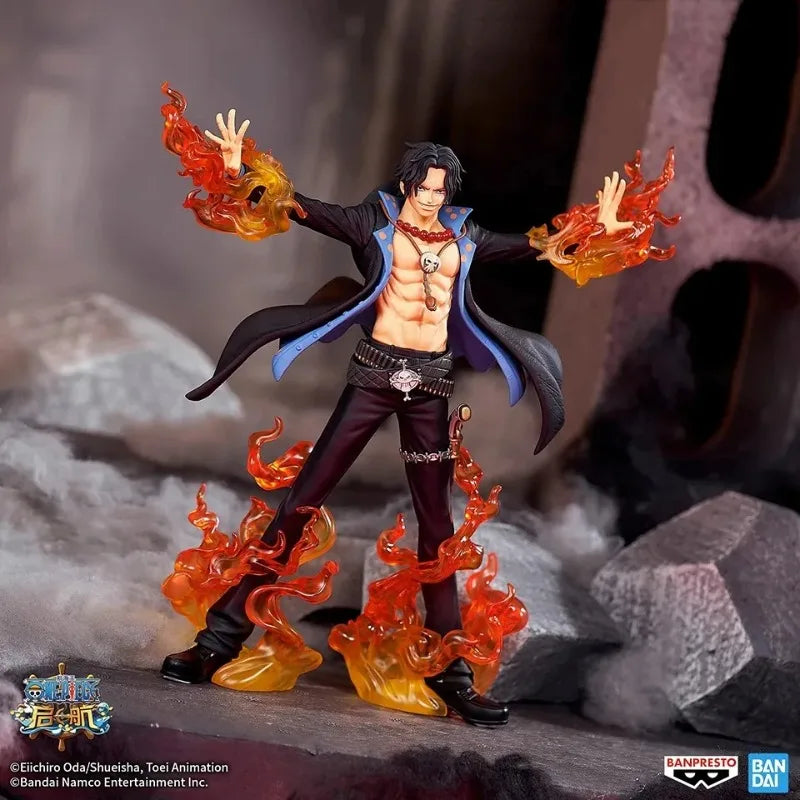 Banpresto One Piece DXF Portgas D. Ace 18cm Anime Figure Collectible