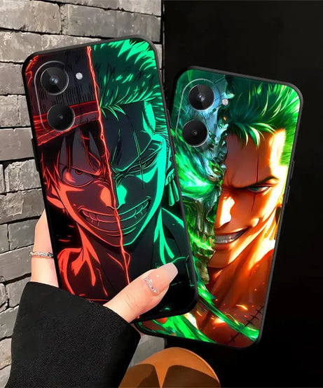 Phone Cover Case for Realme C15 C12 P3 Ultra C21 GT Master Neo2 C25 C33 C35 C53 C55 11 Pro Nazro 50 50i 12 14 Ones Pieces Luffy