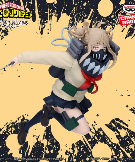 My Hero Academia THE EVIL VILLAINS PLUS Himiko Toga PVC Anime Action Figures Model Collection Toy