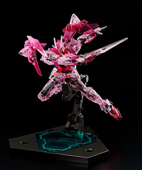 Stock HG 1/144 Original GUNDAM 00 DIVER TRANS-AM CLEAR BASE Aninm full Action Assembly Figure Model Toy Gifts for kids