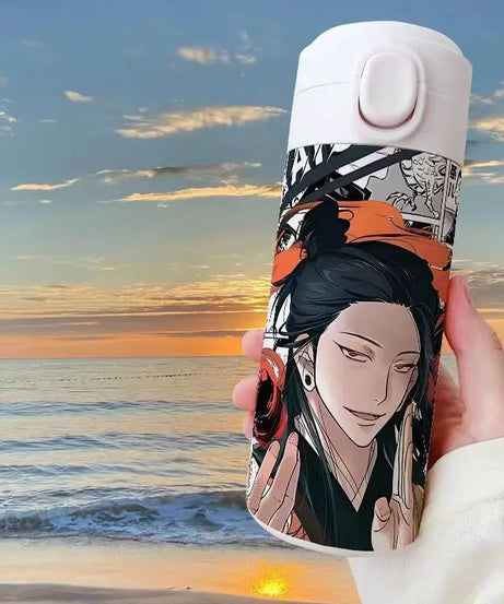 Gojo Satoru Jujutsu Kaisen Thermos Bottle – Anime Stainless Steel Water Cup