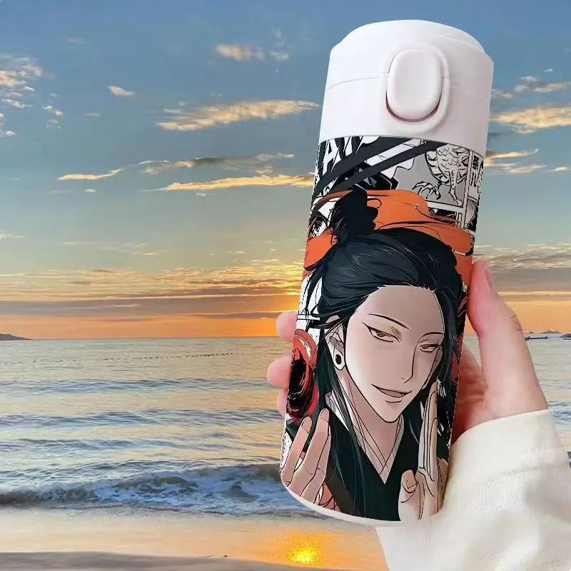 Gojo Satoru Jujutsu Kaisen Thermos Bottle – Anime Stainless Steel Water Cup