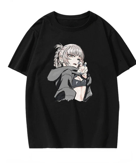 CALL OF THE NIGHT T-shirt Japan Anime Hot Sale ACG Fans Otaku Tshirt Korea Style Aesthetic Short-sleev Summer Tops Hipster Tees