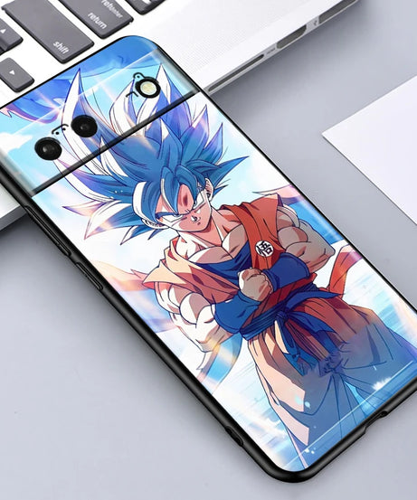 Dragon Ball Z Shockproof Case – Goku Edition for Google Pixel 4–9 Series