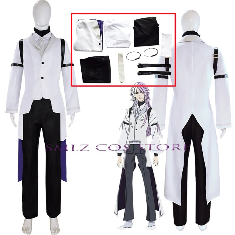 Bungou Stray Dogs Sigma Cosplay Costume – Trench Uniform Full Set 8