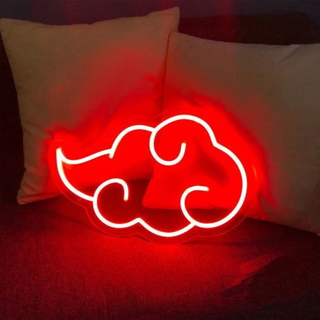 Custom Neon Sign Akatsuki Red Cloud LED Wall Decor