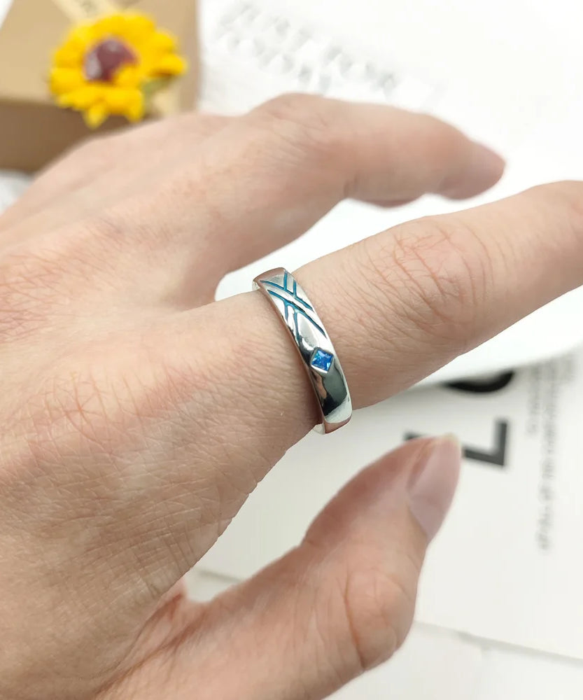 Anime Darling In The Franxx Cosplay Ring HIRO ZERO TWO Adjustable Opening Rings For Couple Love Fashion Jewelry Accessories