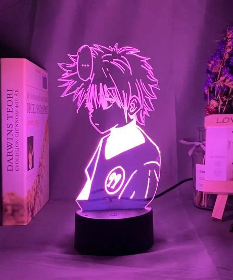 HUNTER Night Light Anime Peripherals Personality Creativity Killua Sissoe Table Lamp Desktop Decoration Bedroom holiday gift