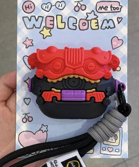 Kamen Rider Gavv Anime Character Creative Personality Headphone Case Airpods1 2 4 Airpods pro Handsome Headphone Case Wholesale