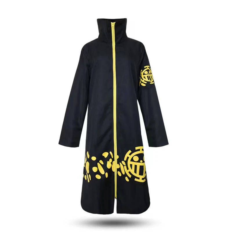 One Piece Trafalgar Law Cosplay Coat — Long Windbreaker 8