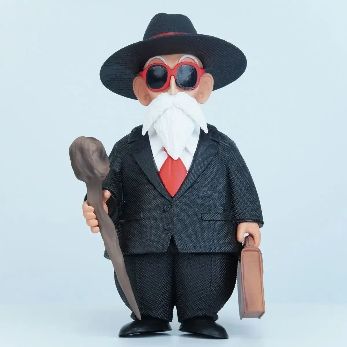 16cm Dragon Ball Master Roshi Western-Style Clothes Standing Anime Figure PVC Statue Collection Desktop Ornament Kids