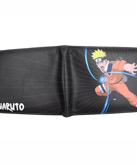 KAYOU Naruto PU Leather Wallet Hidden Leaf Village Printing Wallets