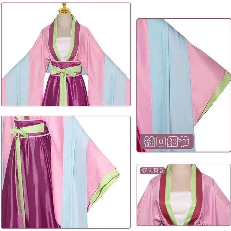 The Apothecary Diaries Maomao Cosplay Costume — with Wig 6