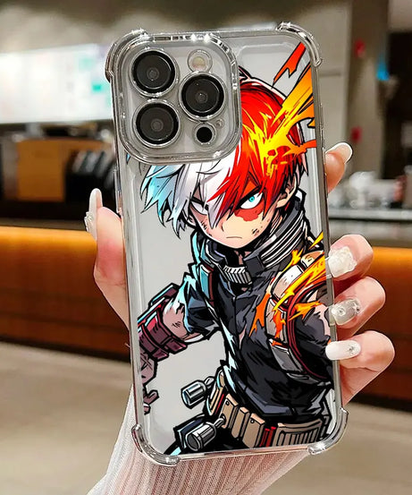 Deku Bakugo Anime Case For Samsung Galaxy A56 A55 A54 A52 A53 5G A36 A34 A35 A33 A50 A73 A26 A25 A16 A06 Clear Soft Phone Cover