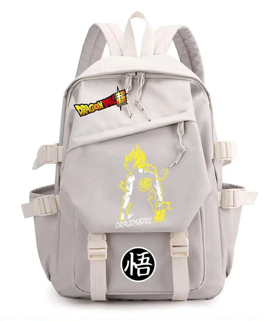Goku Dragon Ball Backpack – Anime Canvas Bag for School & Travel