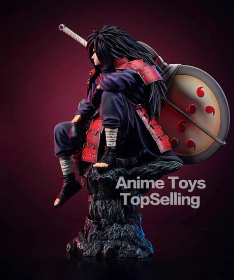 Naruto 30cm/11.81in Anime Figures Naruto Uchiha Madara Figure PVC Statue Collection Model Toy Gifts