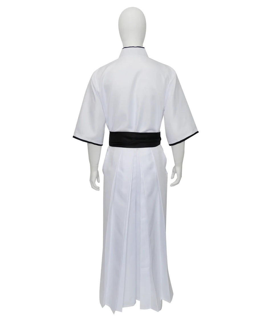 Hollow Ichigo Zangetsu Cosplay Costume – White Shinigami Kimono Outfit (Bleach)