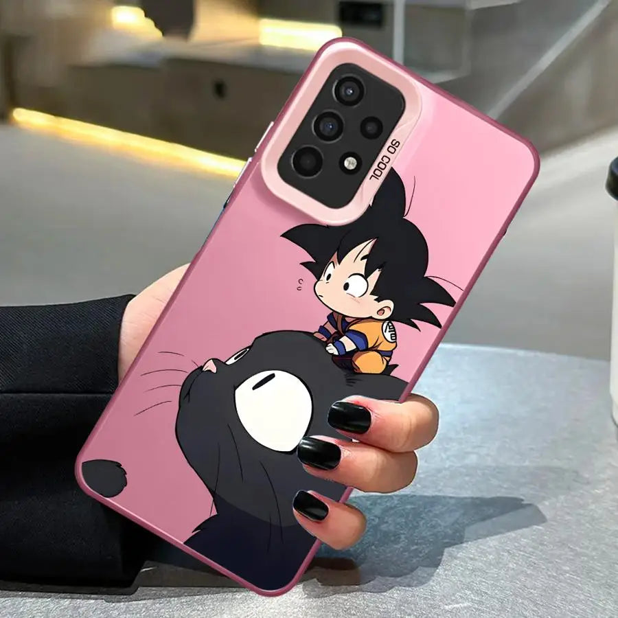 Shell Phone Case For Samsung For Galaxy A25 A16 A34 A13 A22 A24 A32 A14 A23 A12 A15 Dragon Ball Goku