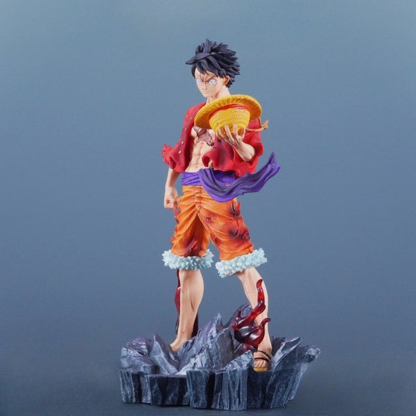 One Piece Monkey D. Luffy PVC Action Figure — 24cm Collectible Statue