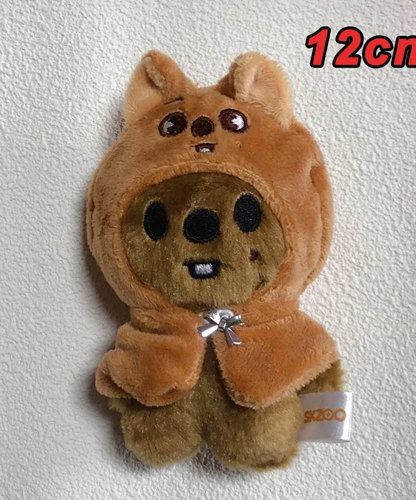 300style 10/22cm Skzoo Plush Bag Toy Kawaii Stray Wolf Plush Cartoon Stuffed Animal Doll Kawaii Toy Room Decor Children Gift