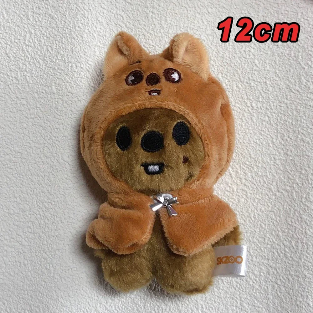 300style 10/22cm Skzoo Plush Bag Toy Kawaii Stray Wolf Plush Cartoon Stuffed Animal Doll Kawaii Toy Room Decor Children Gift