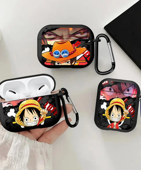Earphone Cases Cover Case For Airpods 4 2 Pro3 Pro 3 1 Pro2 OneS P-ieceS LuffyS