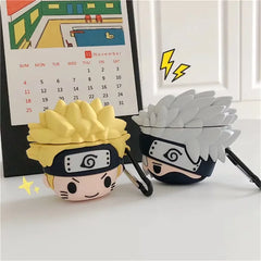 Anime Naruto Cartoon Silicone AirPods Case – Protective Earphone Cover for AirPods Pro & 1 2 3 4