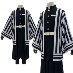 Demon Slayer Obanai Iguro Cosplay Costume — Haori & Wig