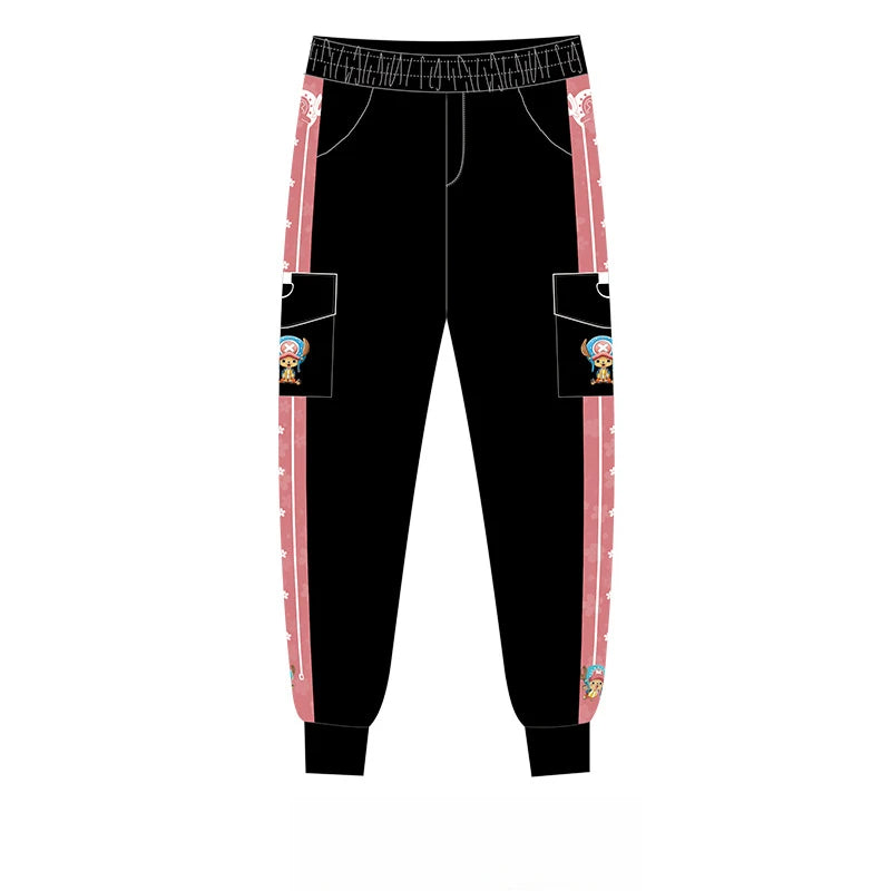 Anime One Piece Pants Cosplay Costumes Leisure Overalls Zoro Luffy Sweatpants Casual Fashion Women Men Sweat Pants Gift