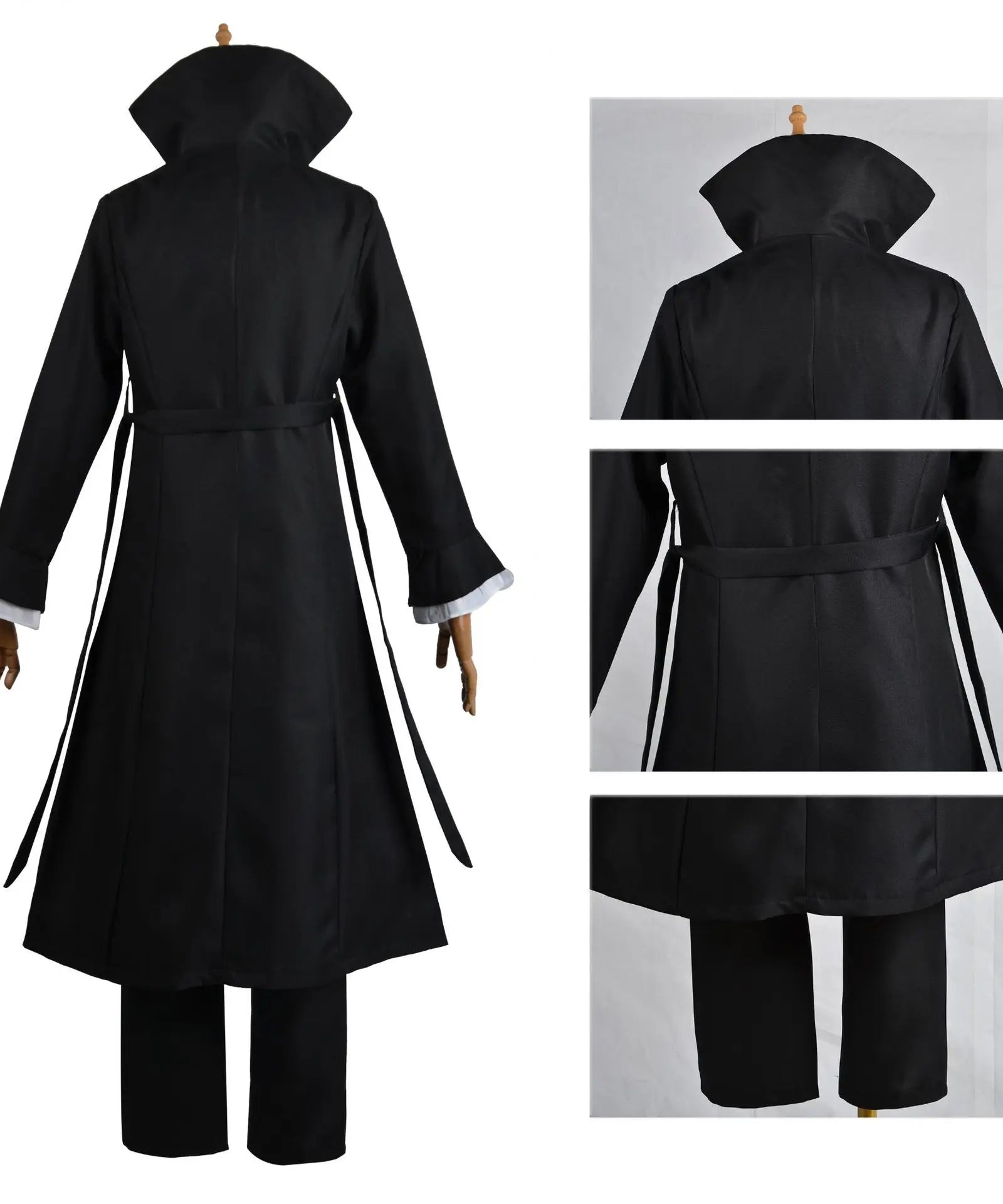 Costume de Cosplay de l'Anime Bungo Stray Dogs Akutagawa Ryunosuke, Uniforme Noir Everak, Vêtements d'Halloween et de ixde Noël