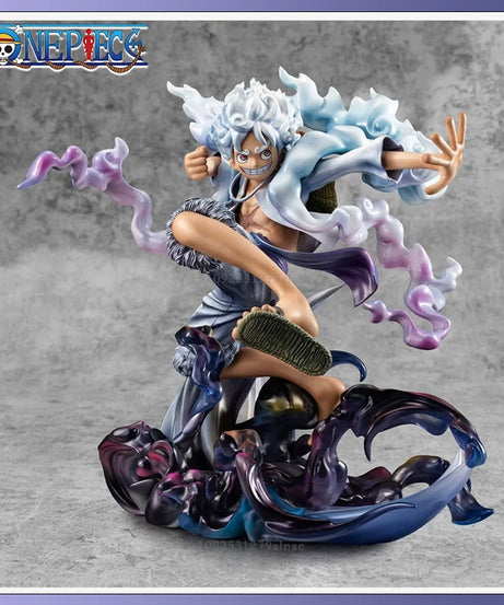 One Piece Lffy Anime Figure Gear 5 Luffy Action Figurine Sun God Nika Luffy Statue PVC Statue Model Doll Collection Toy Gifts