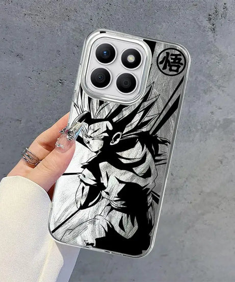 Dragons Balls Gokus Black Soft Shell Case for Honor X7b 200 400 Lite X9c X9a 200 Pro X9b X8a X8b X8c