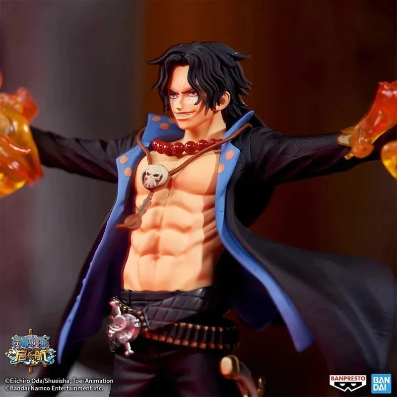 Banpresto One Piece DXF Portgas D. Ace 18cm Anime Figure Collectible