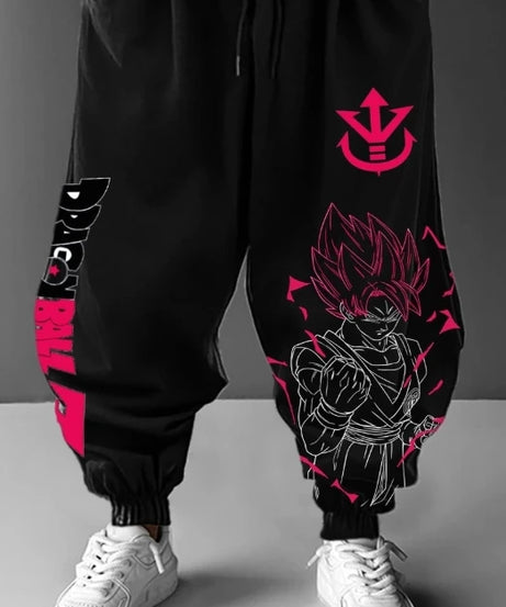 Dragon Ball Beerus Anime Men's Jogger Pants Streetwear Printed Sweatpants Casual Hip Hop Fitness Trousers Spring Autumn