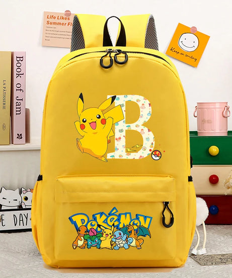 Pokémon Kids Backpack – Anime School Bag