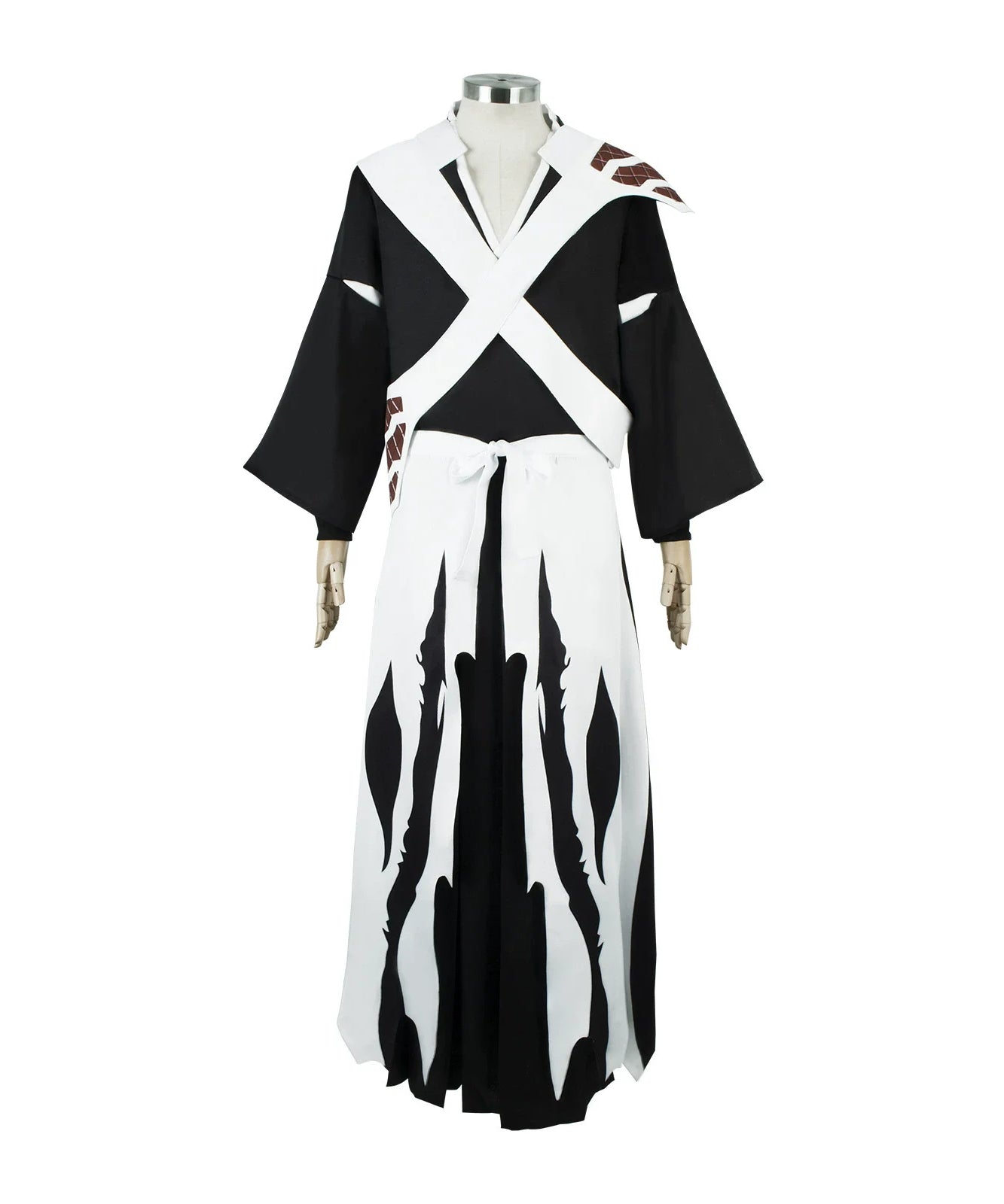 Kurosaki Ichigo Cosplay Outfit – Bleach TYBW Shinigami Costume with Wig & Pauldron
