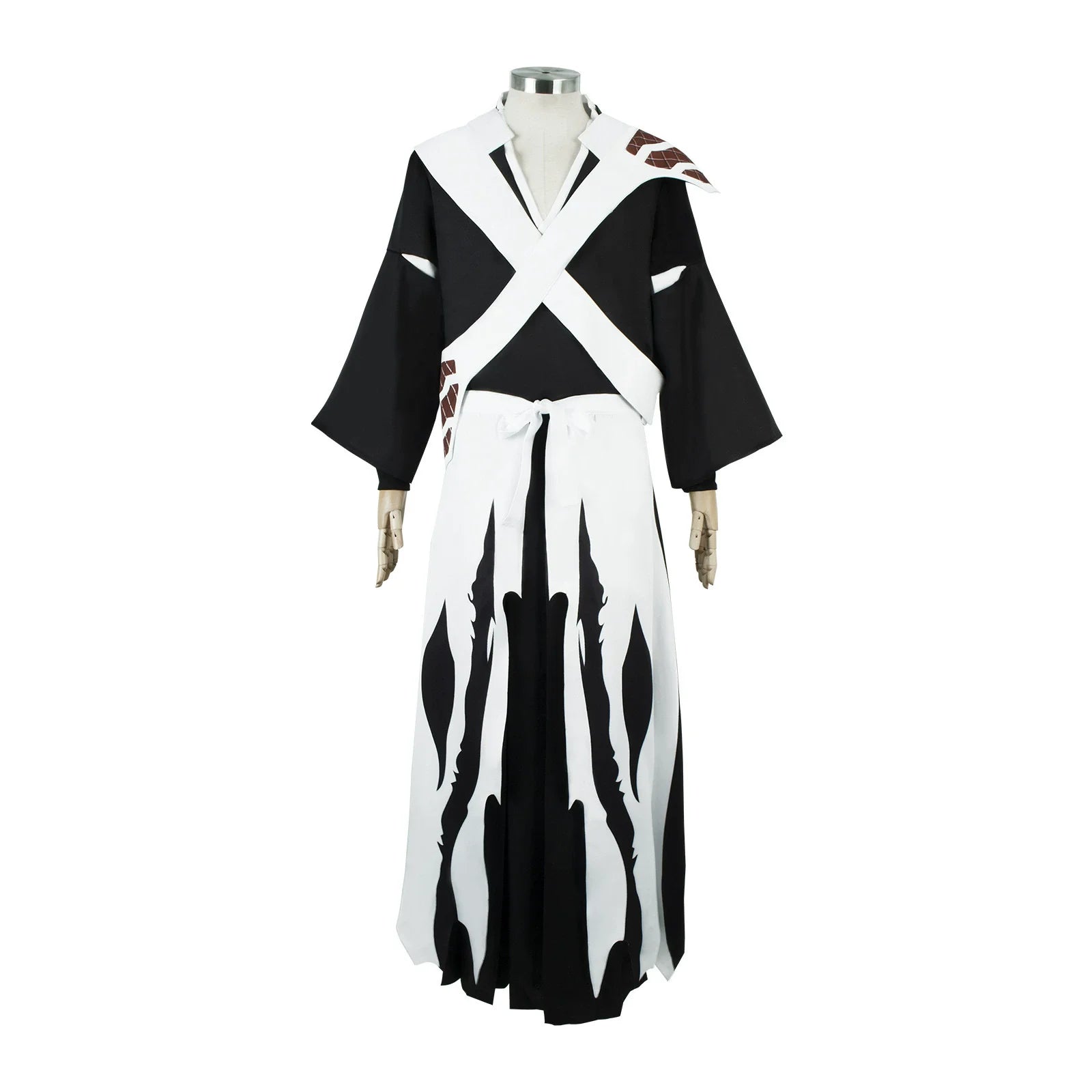 Kurosaki Ichigo Cosplay Outfit – Bleach TYBW Shinigami Costume with Wig & Pauldron