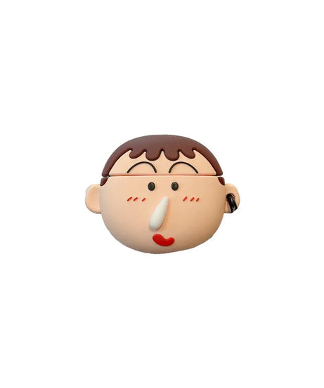 Cute 3D anime Snot Boy For Airpods Pro 2 Case,Soft Bluetooth Protective Earphone Cover For Airpods Pro Case For Boys Men