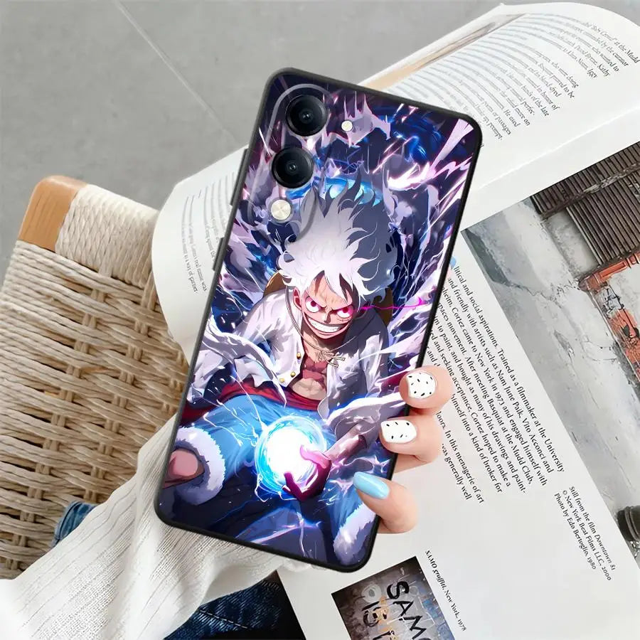 Phone Cover Case for Vivo Y33S Y35 Y19 Y02 Y11 Y22 Y16 Y17 Y12 Y15S Y30 Y20 Y21 Y31 Y36 Y27 Luffy Ones Pieces