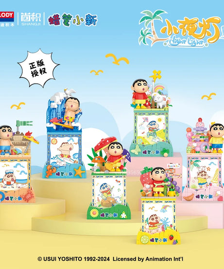 Crayon Shin Chan Building Blocks Night Lamp
