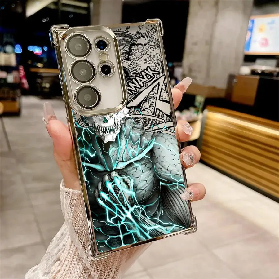 Kaiju No.8 Monster Form Phone Case for Galaxy S20 S21 S23 S24 FE S22 S23 S24 S25 Plus S22 S23 S24 S25 Ultra