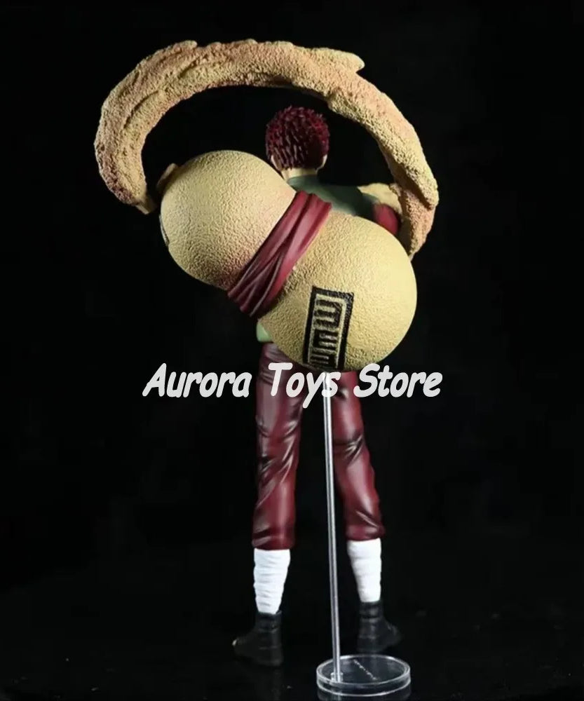 25-27cm Naruto Anime Figure Gaara Action Figures PVC Statue Collection Model Toys Desk Decor Birthday