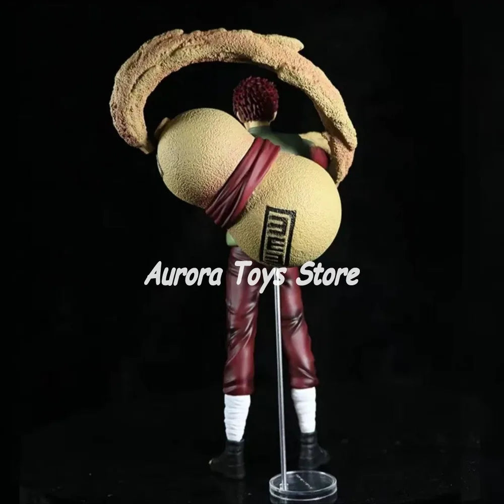 25-27cm Naruto Anime Figure Gaara Action Figures PVC Statue Collection Model Toys Desk Decor Birthday