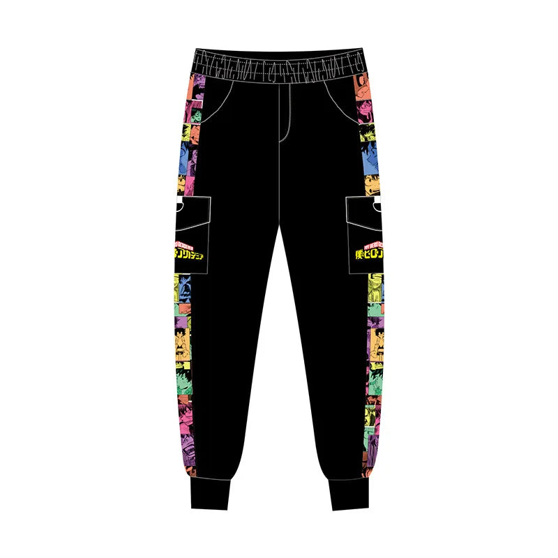 My Hero Academia New Fashion Printing Casual Pants Sweatpants Running Sporting Clothing  Winter Cargo pants