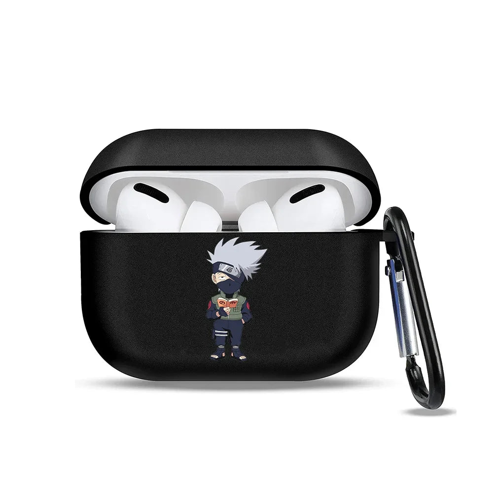 Naruto Kakashi Earphone Cases for Airpods 1/2 3 Airpods Pro Case Headphones Case Protective Case for Apple Airpods Covers Gift