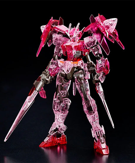 Stock HG 1/144 Original GUNDAM 00 DIVER TRANS-AM CLEAR BASE Aninm full Action Assembly Figure Model Toy Gifts for kids