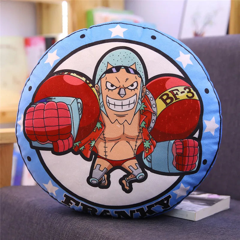 One Piece Straw Hat Crew Plush Doll — Cushion Set 5