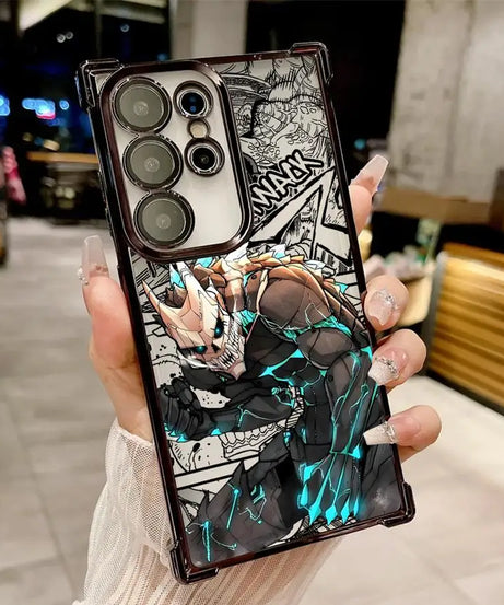 Kaiju No.8 Monster Form Phone Case for Galaxy S20 S21 S23 S24 FE S22 S23 S24 S25 Plus S22 S23 S24 S25 Ultra