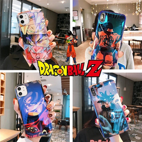 Dragon Ball Goku Phone Case for IPhone 11 12 13 14 Pro Max XR XS Shockproof Protection Creative Fashion Soft Cover Birthday Gift